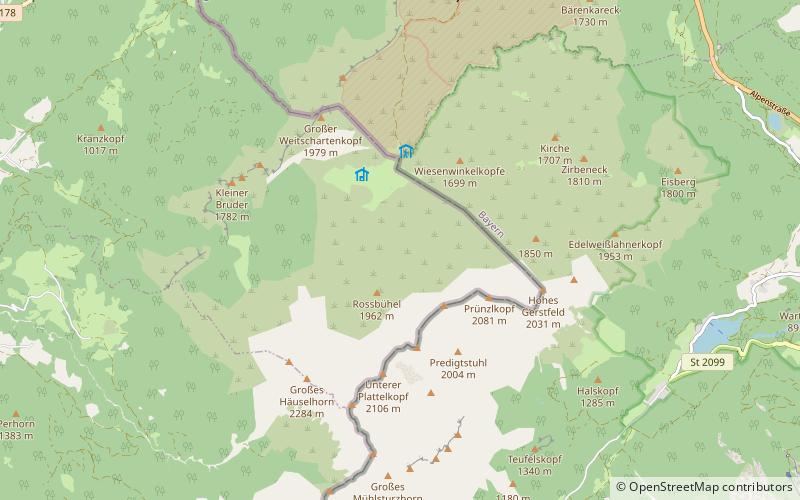 Reiter Alpe location map