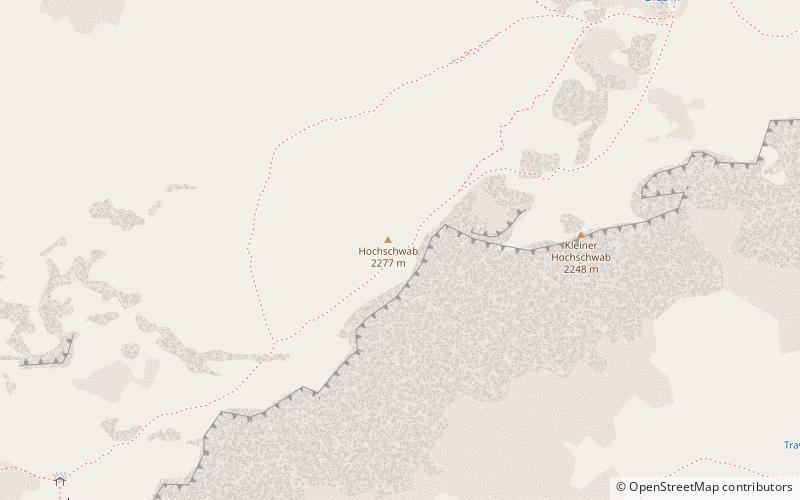 Hochschwab location map