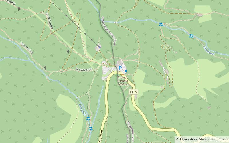 Preiner Gscheid location map