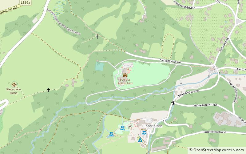 Schloss Rothschild location map