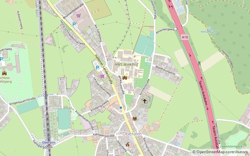 Schloss Winkel location map