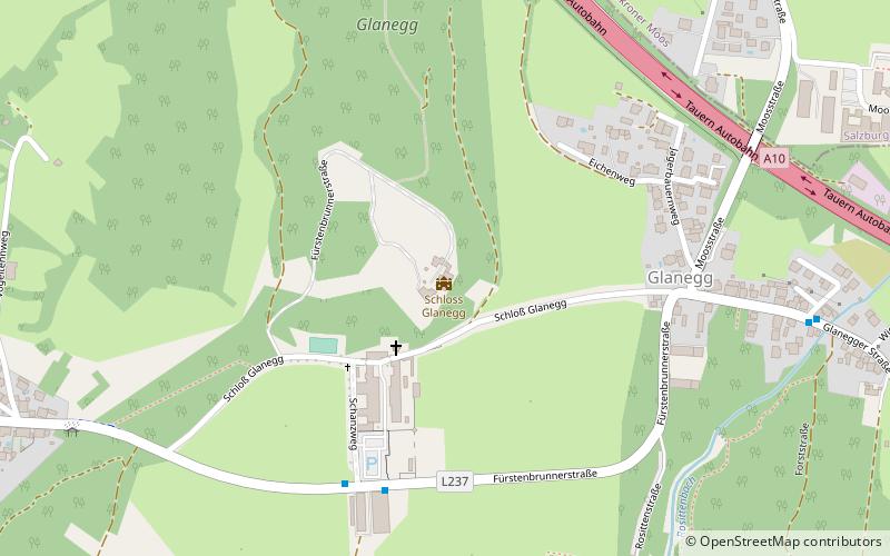 Schloss Glanegg location map