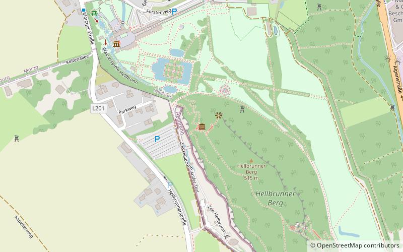 Monatsschlössl location map