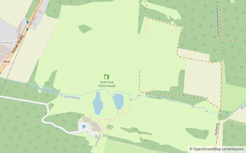 golf club fohrenwald location map