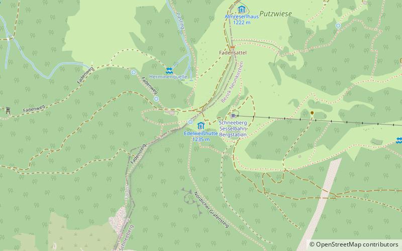 Edelweißhütte location map