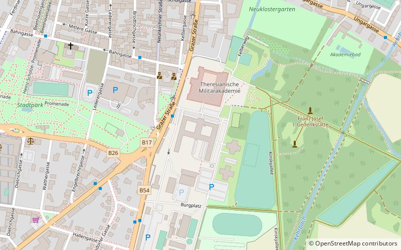 Daun-Kaserne location map