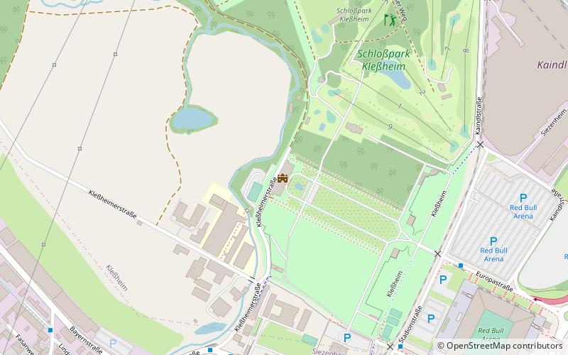 Palacio de Klessheim location map