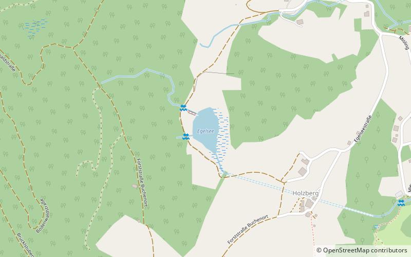 Egelsee location map