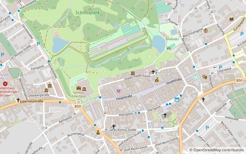 Haydn-Haus Eisenstadt location map