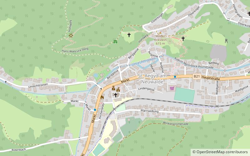 St. Aegyd am Neuwalde location map