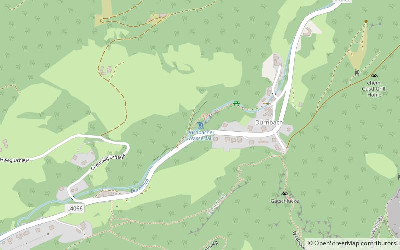durnbacher wasserfall miesenbach location map