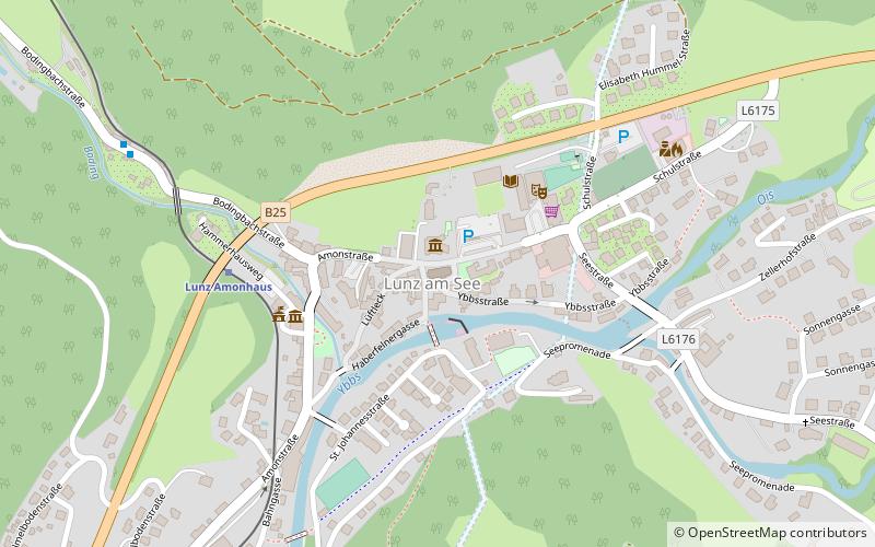 Liste der denkmalgeschützten Objekte in Lunz am See location map