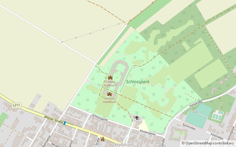 Schloss Halbturn location map