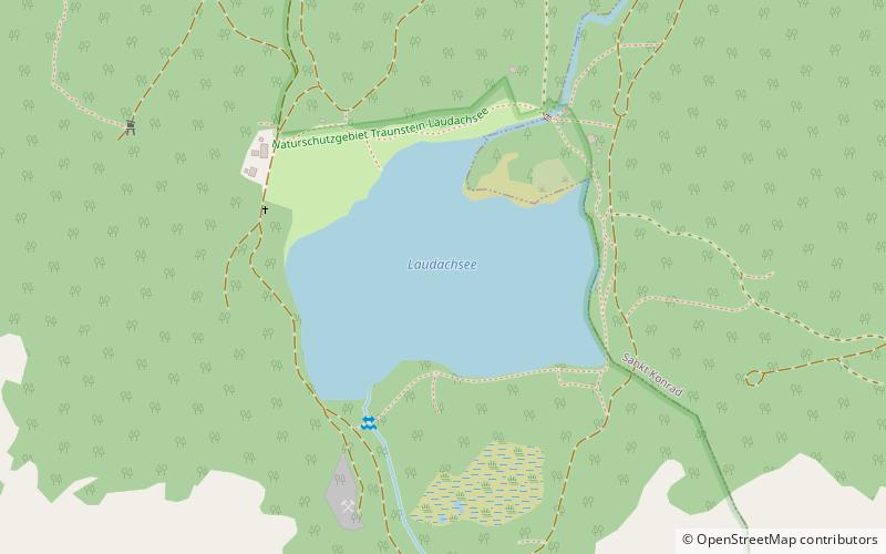 Laudachsee location map