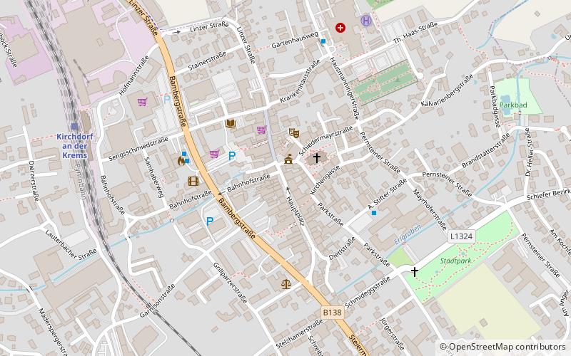 Kirchdorf an der Krems location map