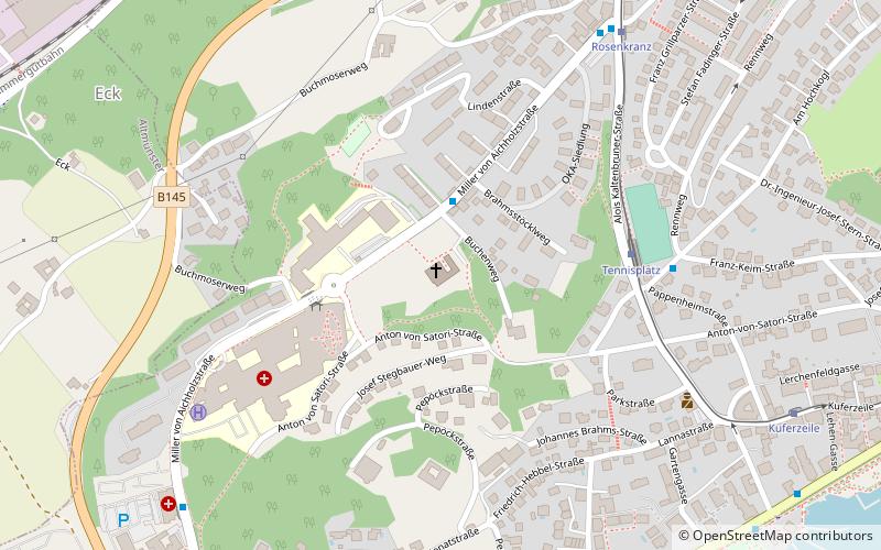 Pfarrkirche Ort location map