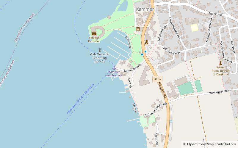 Motor Yacht Club Salzkammergut location map