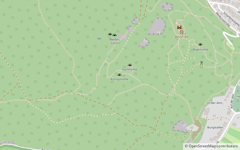 Königshöhle location map