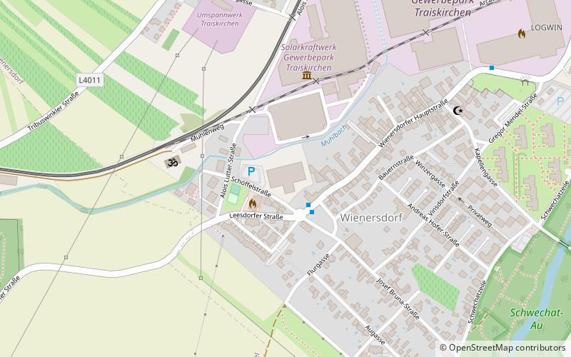 BfI Traiskirchen location map