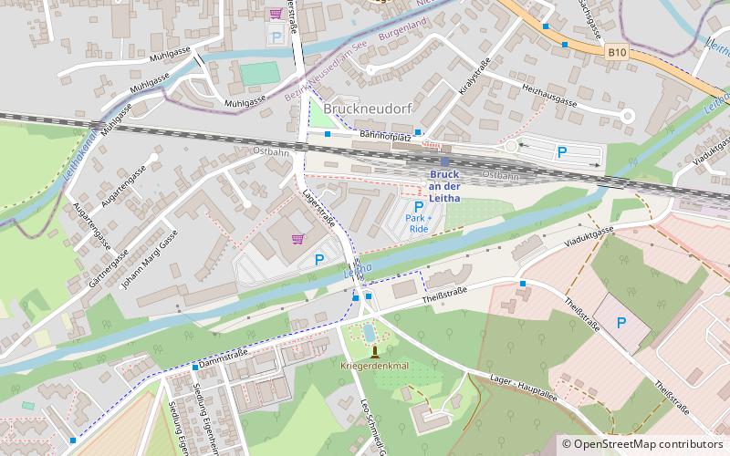 Bruckneudorf location map