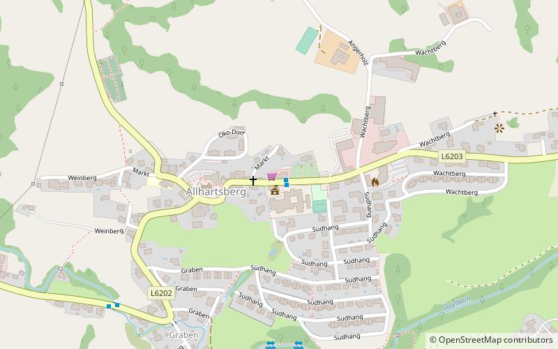 Allhartsberg location map