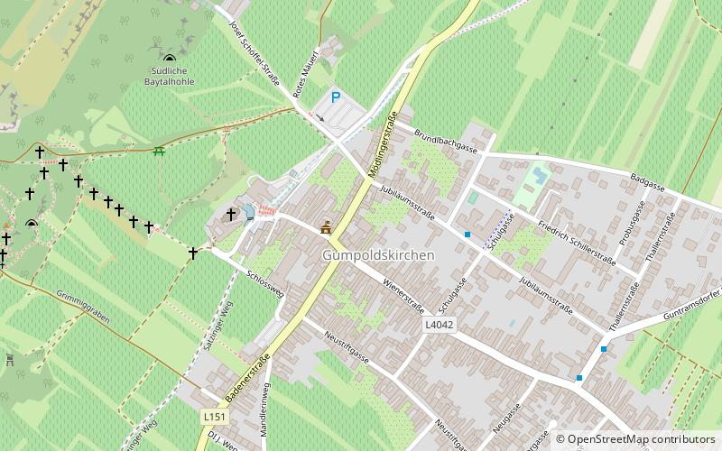 Gumpoldskirchen location map