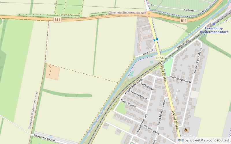 Wiener Neustädter Kanal location map