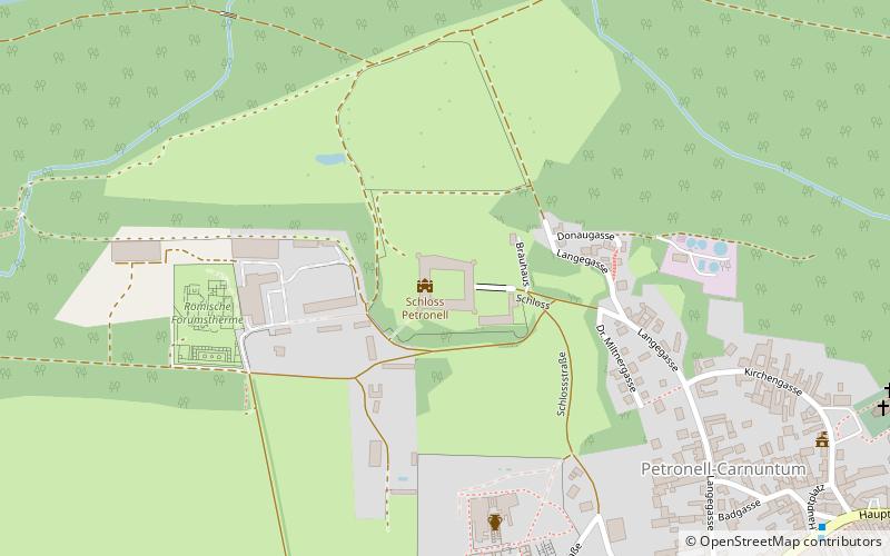 Schloss Petronell location map