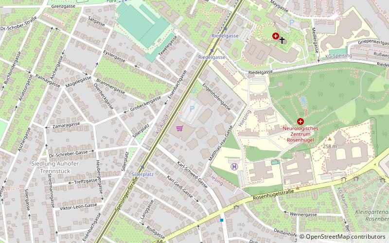 Rosenhügel-Filmstudios location map