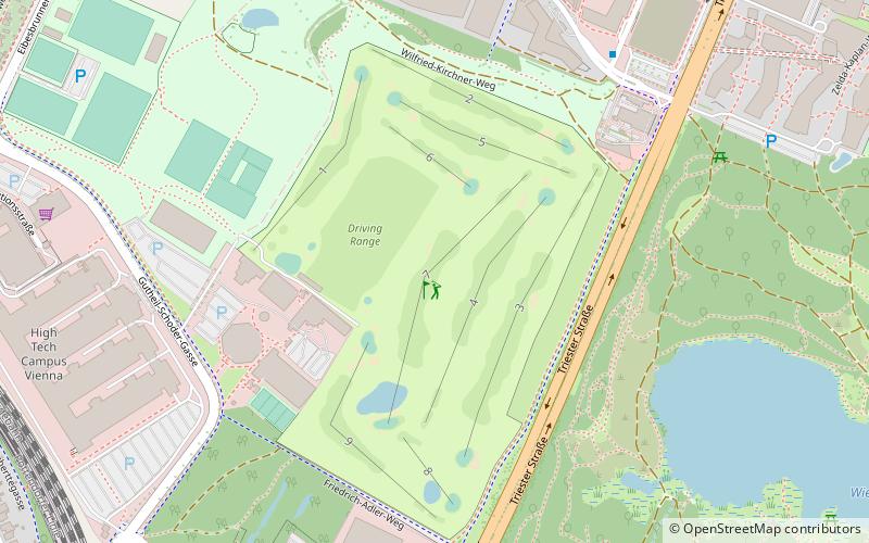 City & Country Golfclub Wienerberg location map