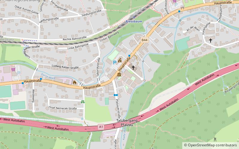 Heimatmuseum Pressbaum location map