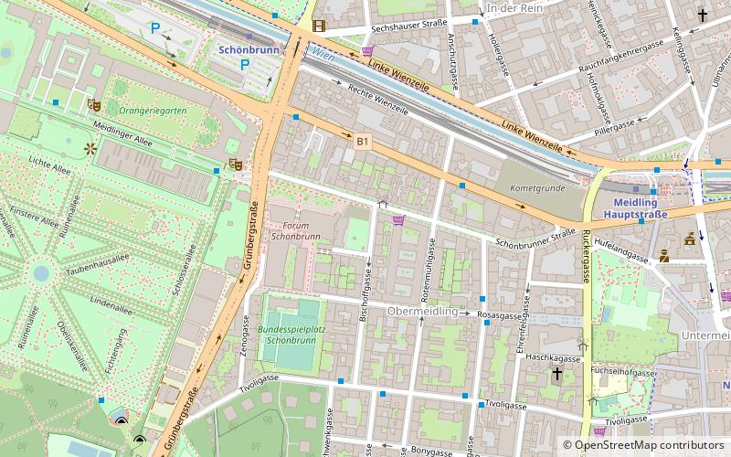 Princess Diana Memorial location map