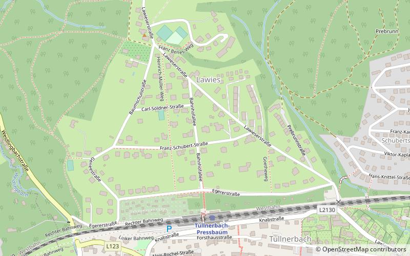 Liste der denkmalgeschützten Objekte in Tullnerbach location map