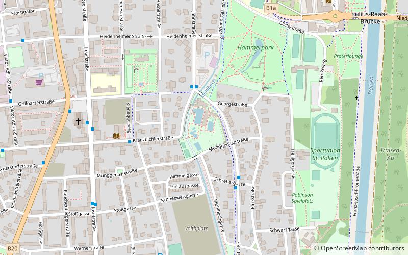 Sommerbad citysplash location map