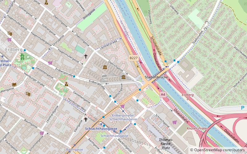 Verkehrsmuseum Remise location map
