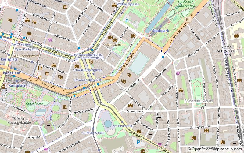 Wiener Konzerthaus location map