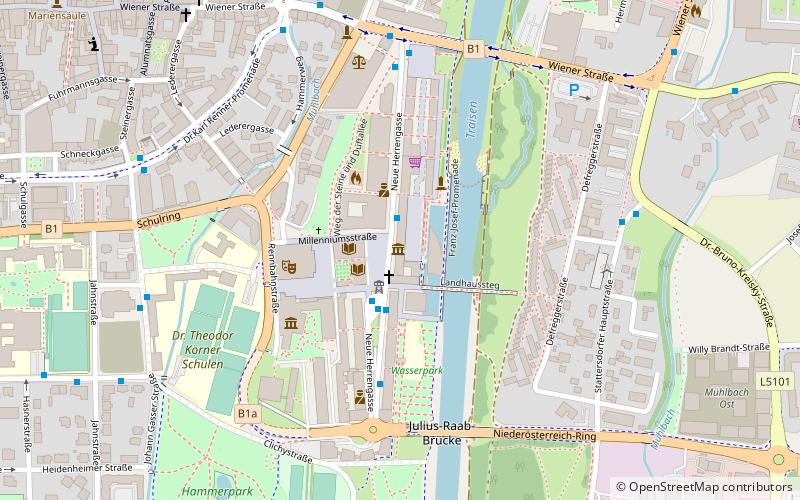 Ausstellungsbrücke location map