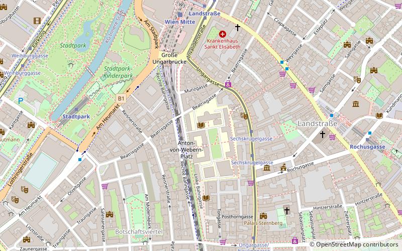 University of Music and Performing Arts Vienna location map