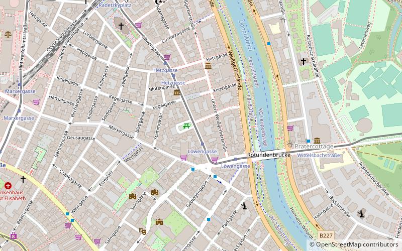 Palais des beaux-arts de Vienne location map