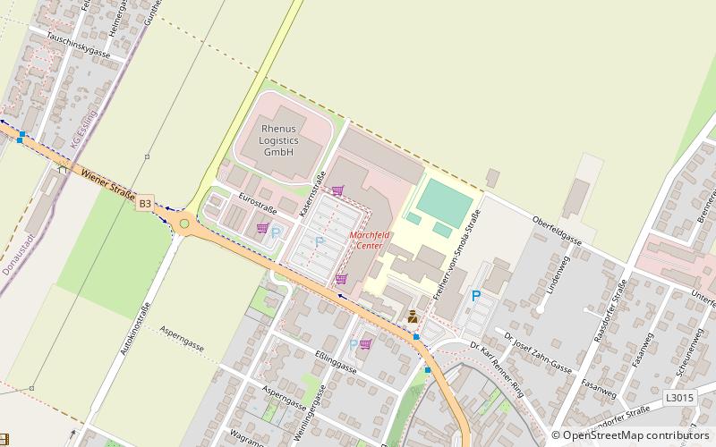 Marchfeld Center location map