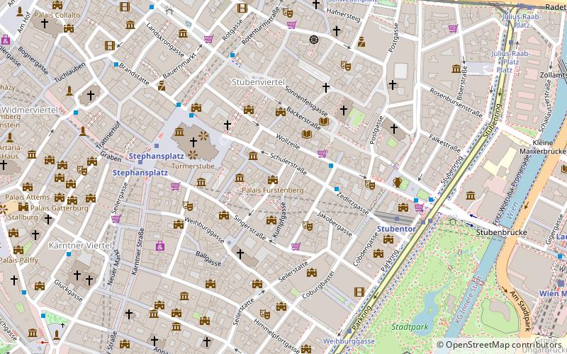 Galerie nächst St. Stephan location map
