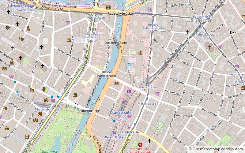 Universität für angewandte Kunst Wien location map