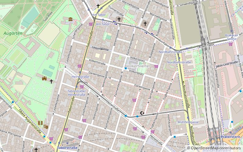 Pazmanitengasse location map