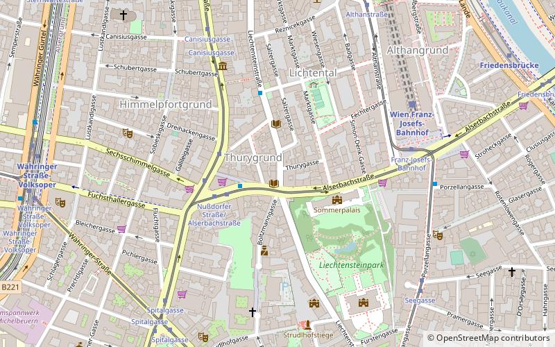 alsergrund vienna location map