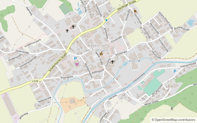 Wallern an der Trattnach location map