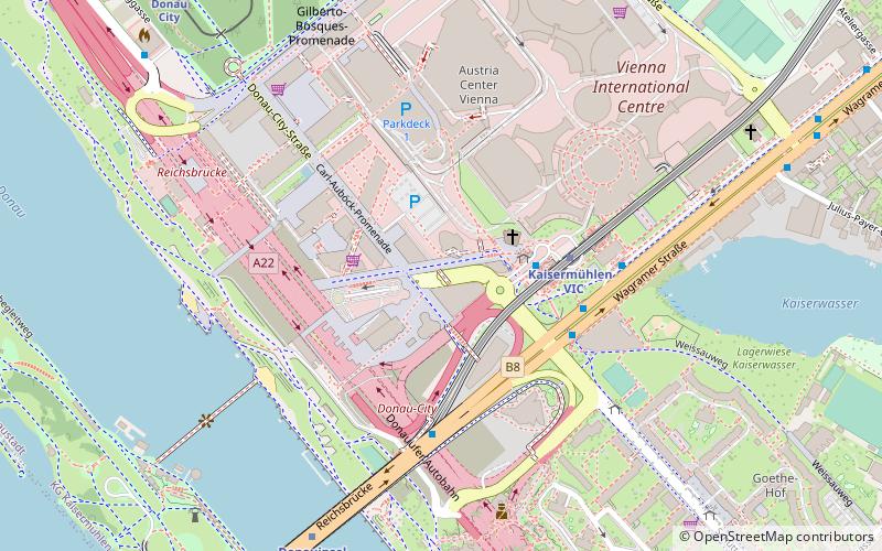 tech gate vienna location map