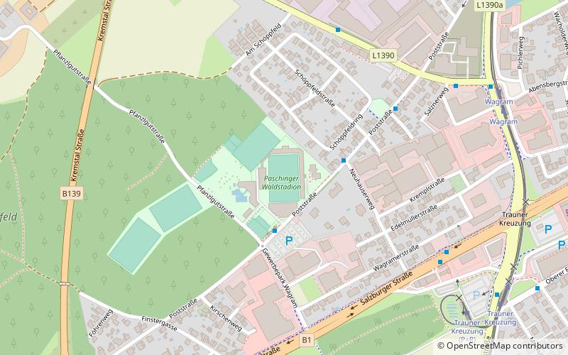 Raiffeisen Arena location map