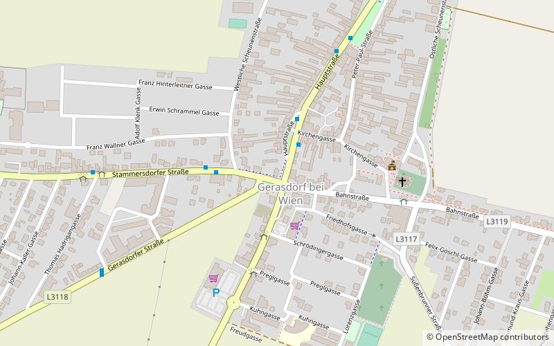 Gerasdorf bei Wien location map