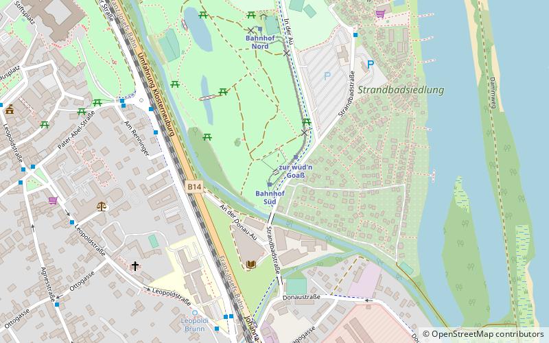 auparkbahn klosterneuburg location map