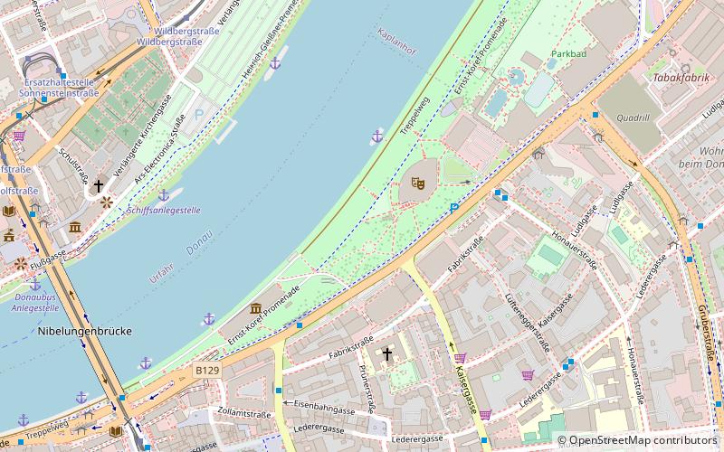 Brucknerhaus location map